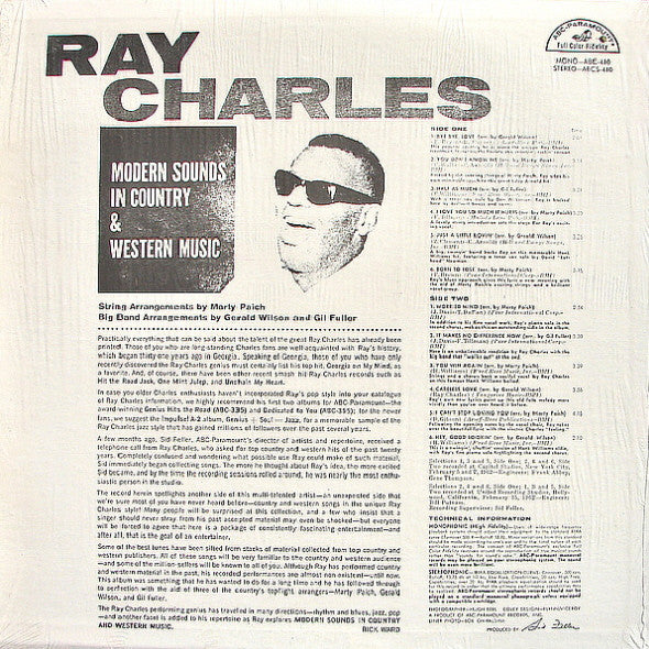 LP Ray Charles – Modern Sounds In Country And Western Music