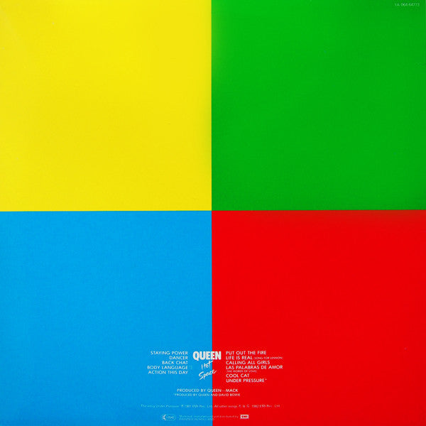 LP Queen - Hot Space