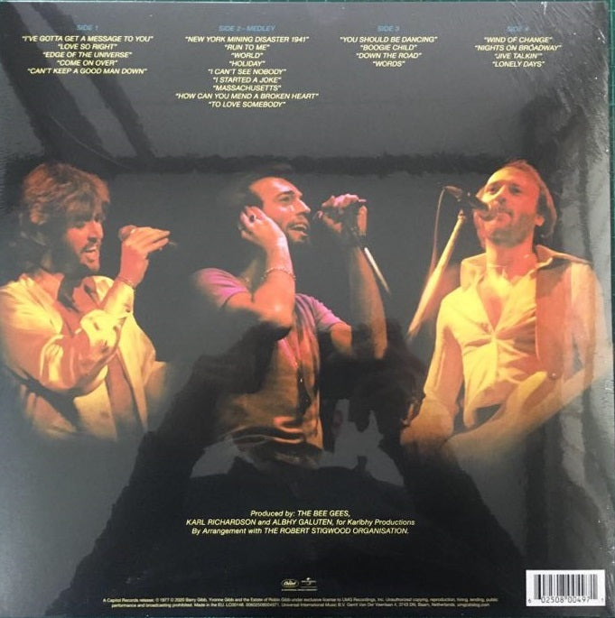 LP X2 Bee Gees – Here At Last - Bee Gees Live