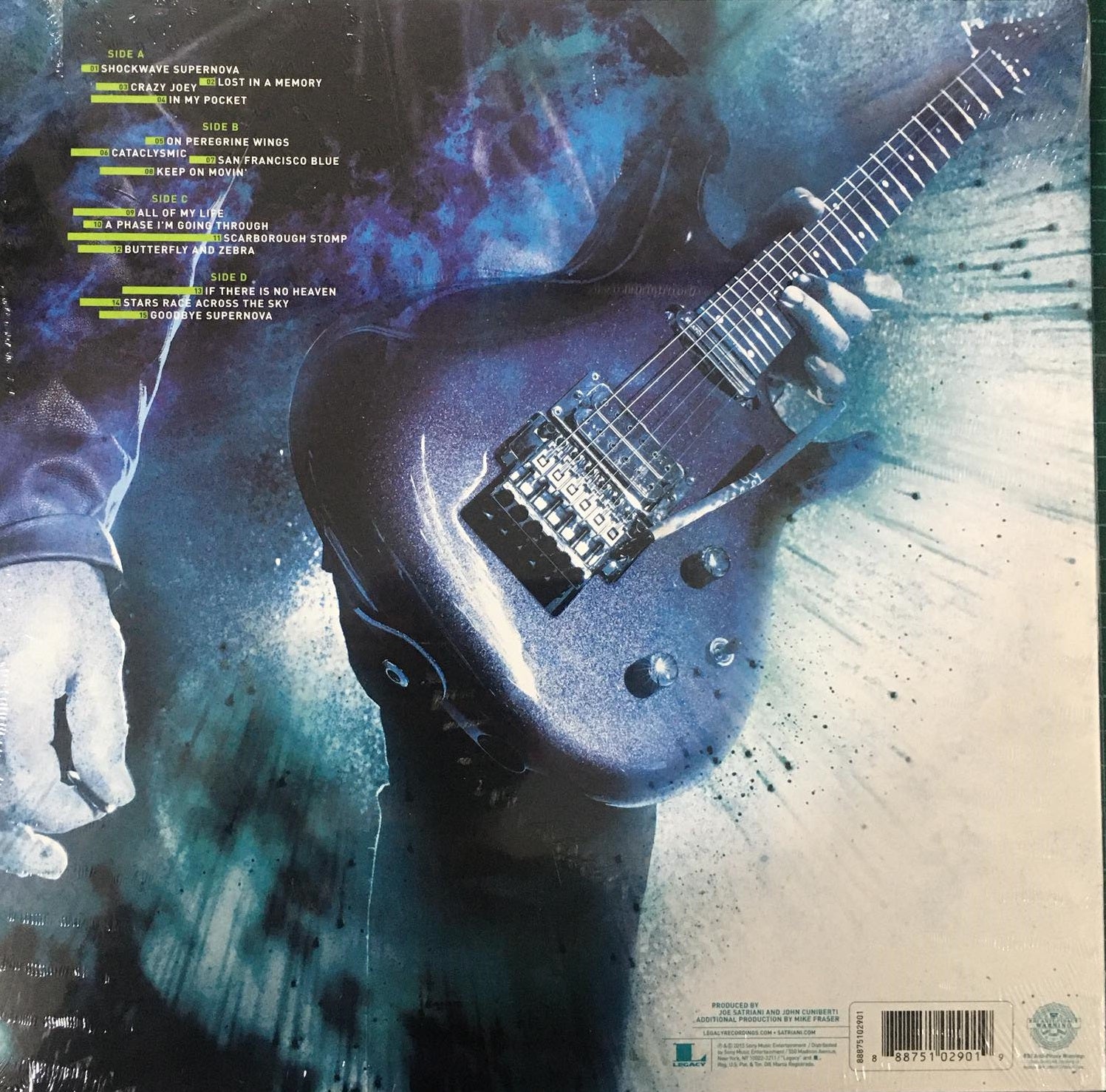 LP X2 Joe Satriani – Shockwave Supernova