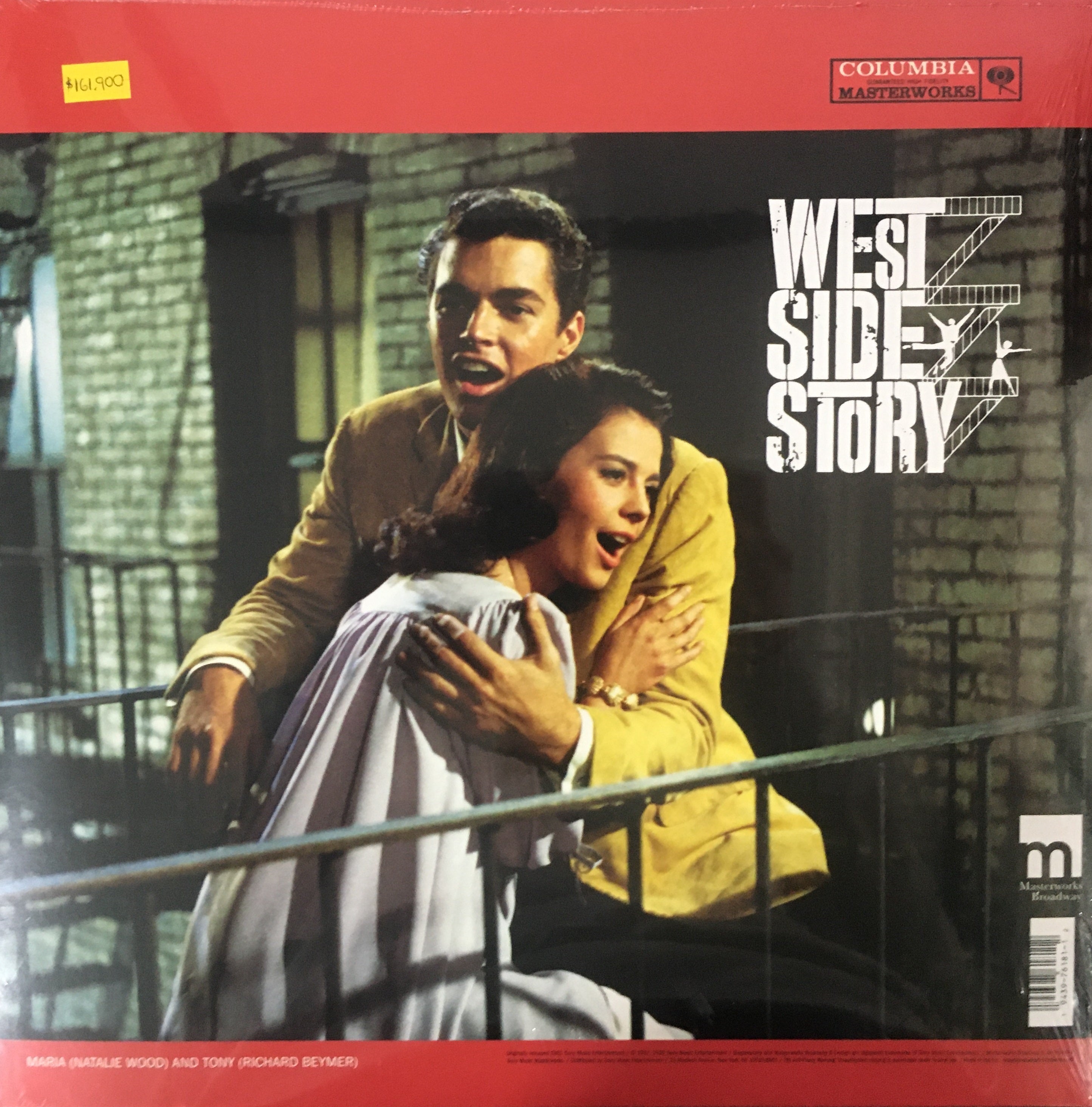 LP X2 Leonard Bernstein – West Side Story (The Original Sound Track Recording)