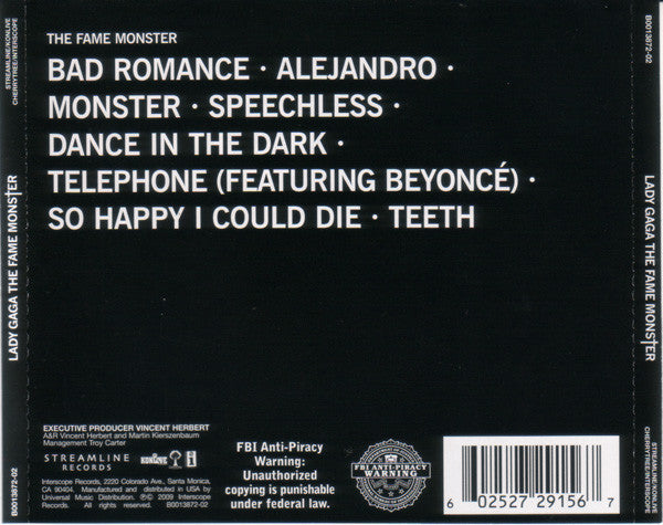 CD Lady Gaga – The Fame Monster