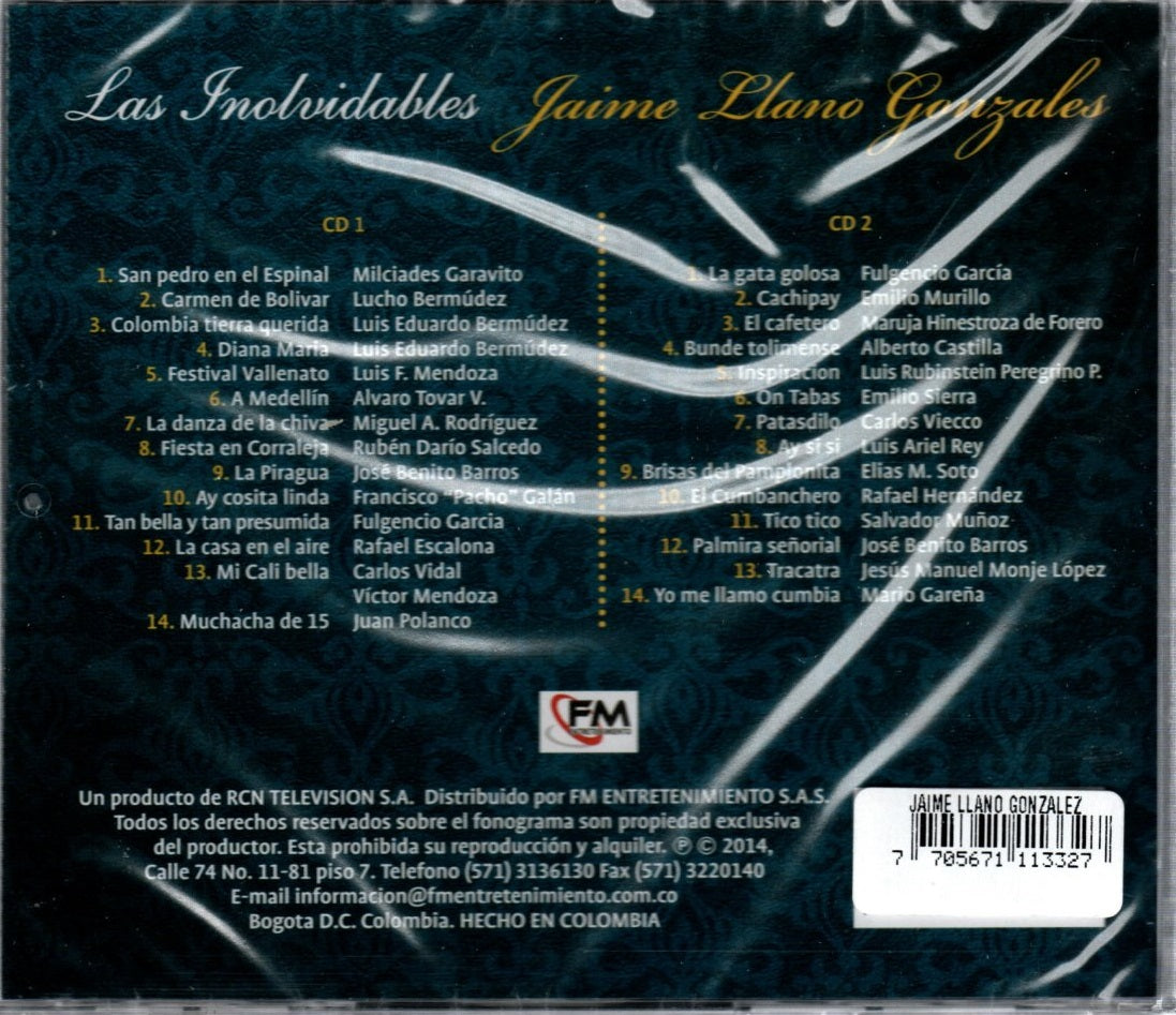 CDX2 Las Inolvidables - Jaime Llano Gonzales