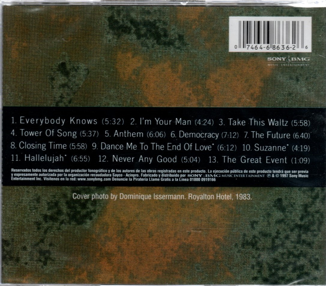 CD Leonard Cohen – More Best Of