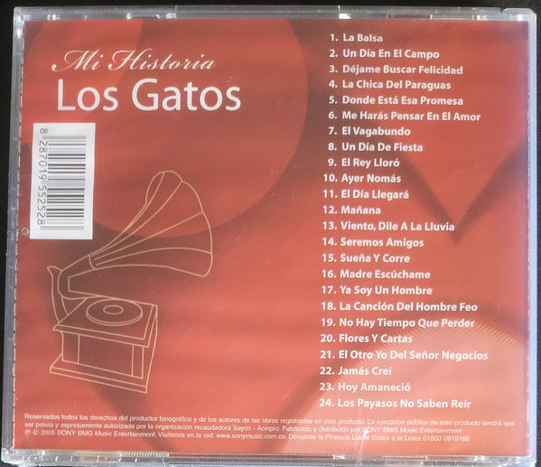 CD Los Gatos – Mi Historia 24 Temas Originales