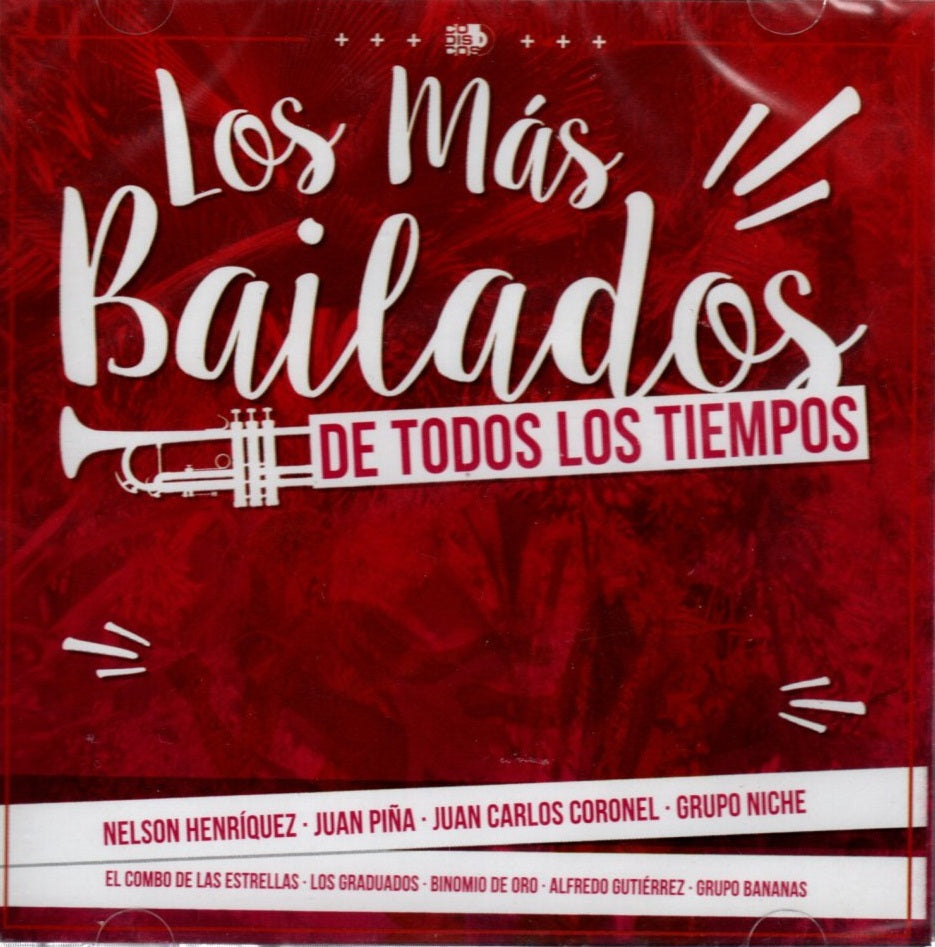 CD Los Más Bailados De Todos Los Tiempos