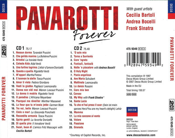 CDX2 Luciano Pavarotti – Pavarotti Forever