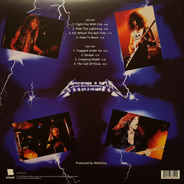 LP Metallica – Ride the lightnig