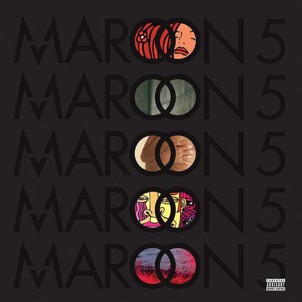 LP x5 Box Maroon 5 – The Studio Albums