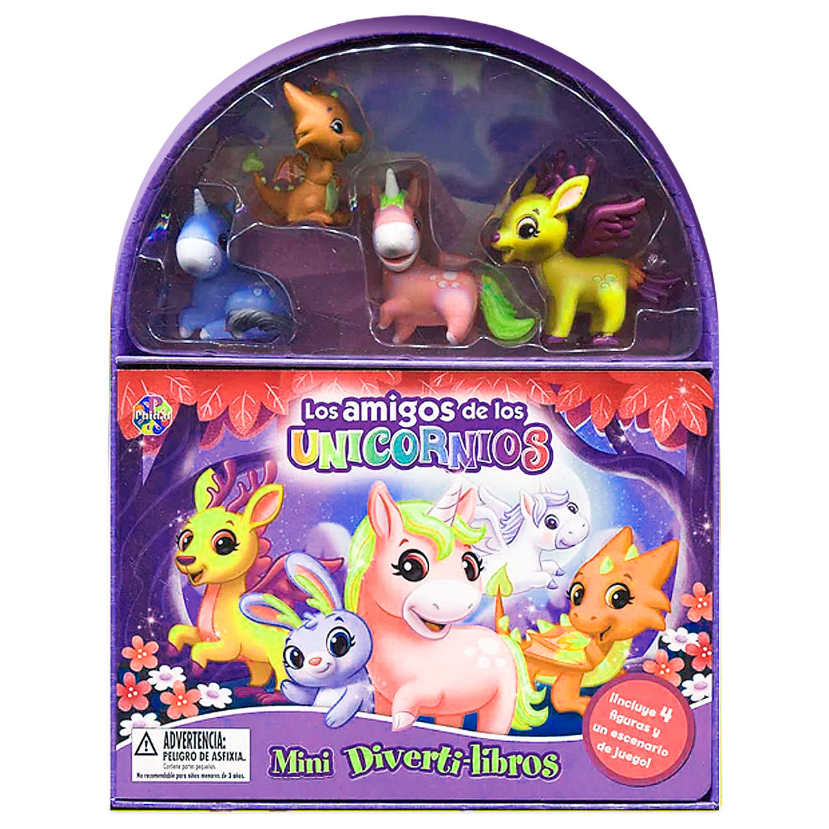 Libro Mini Diverti Libros - Los Amigos De Los Unicornios
