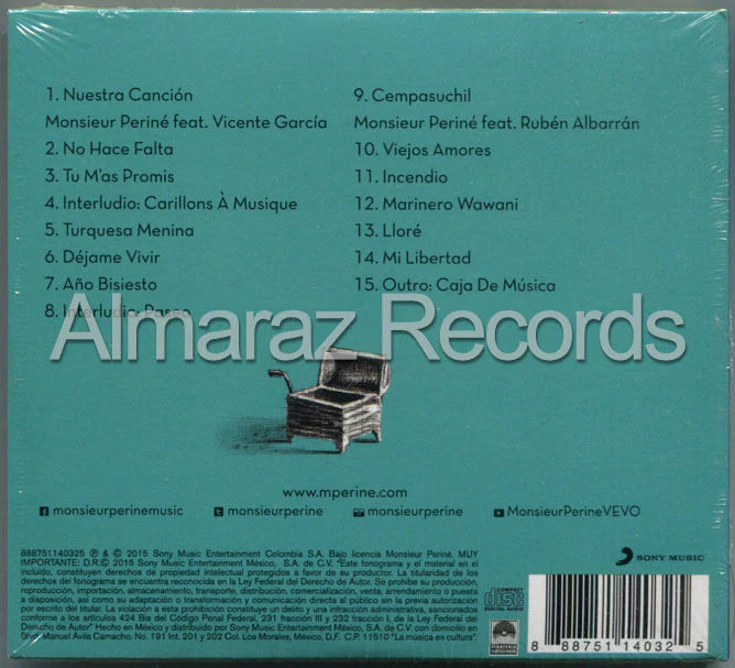 CD Monsieur Periné – Caja De Música