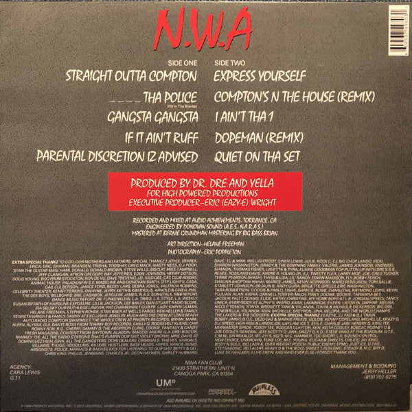 LP N.W.A – Straight Outta Compton