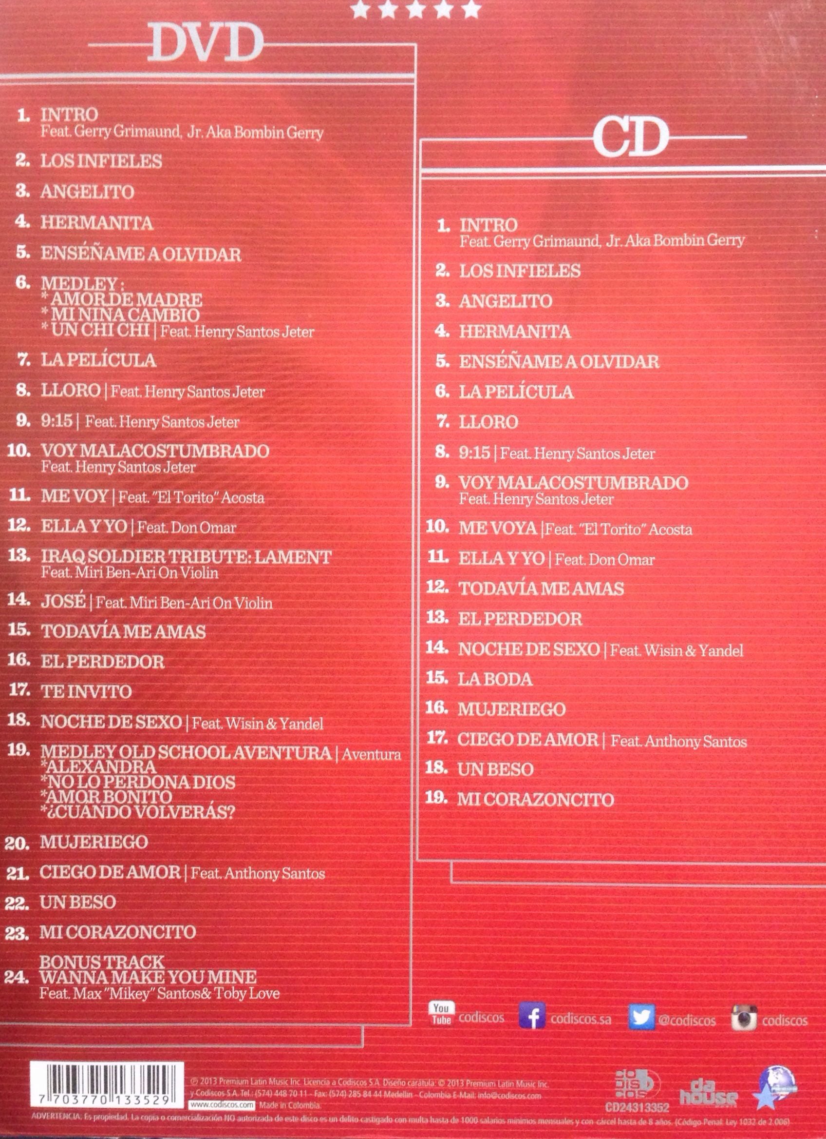 CD Serie Platino - Aventura Kings Of Bachata