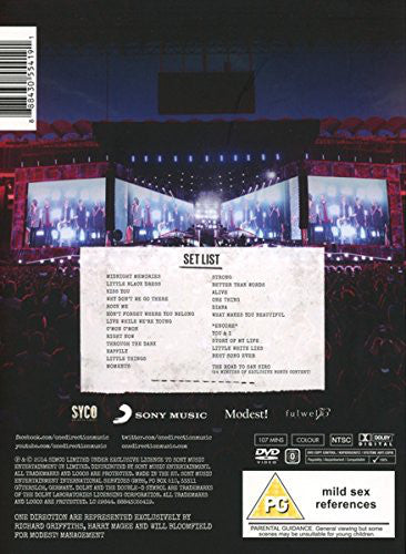 DVD One Direction – Where We Are (Live From San Siro Stadium)