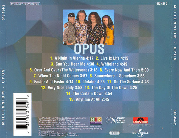 CD Opus – Millennium Edition