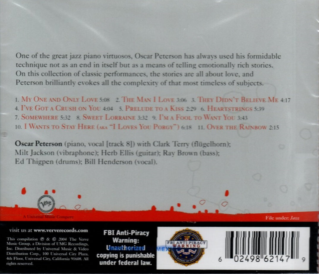 CD Oscar Peterson – For Lovers