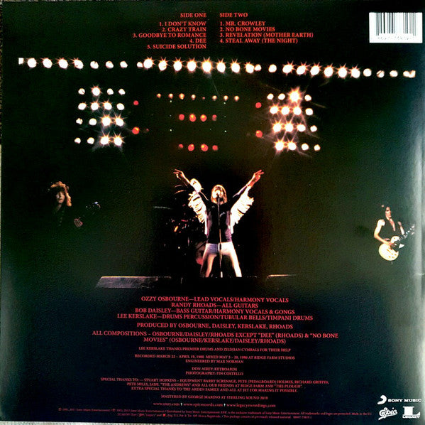 LP Ozzy Osbourne – Blizzard Of Ozz