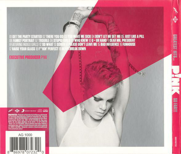 CD P!nk – Greatest Hits... So Far!!!