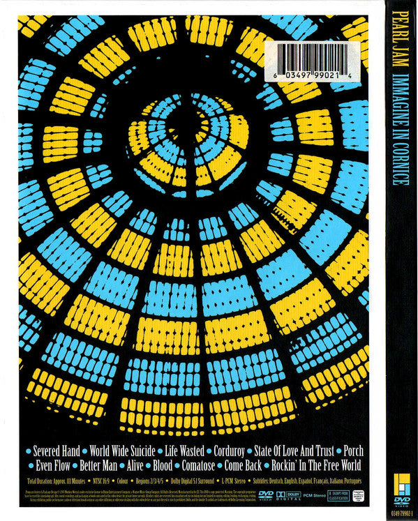 DVD Pearl Jam – Immagine In Cornice