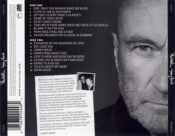 CD Phil Collins – Going Back