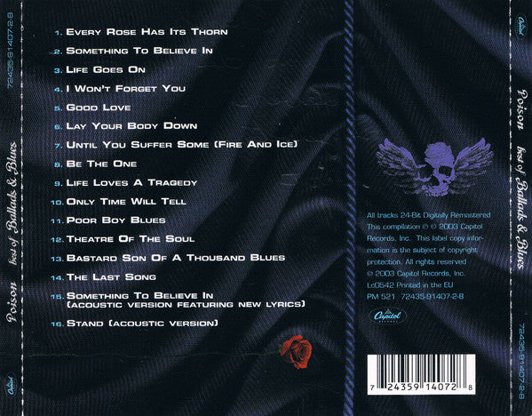 CD Poison – Best Of Ballads & Blues