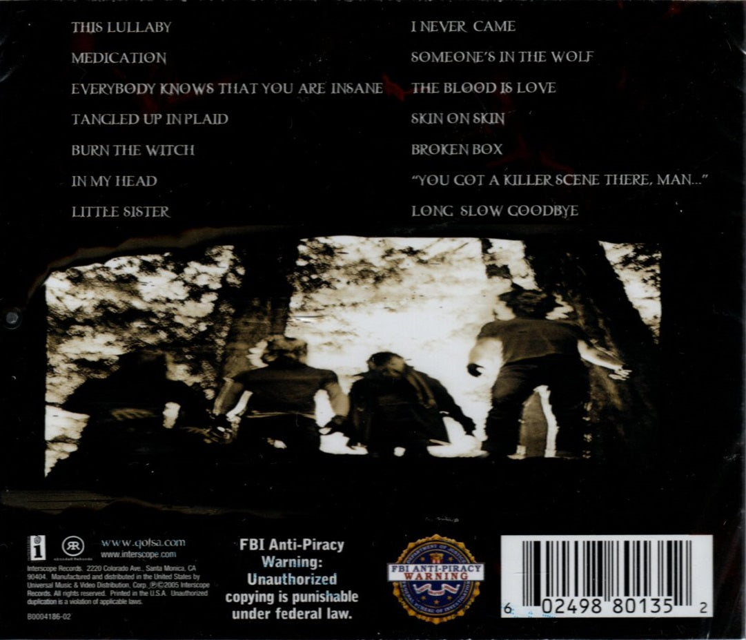 CD Queens Of The Stone Age – Lullabies To Paralyze