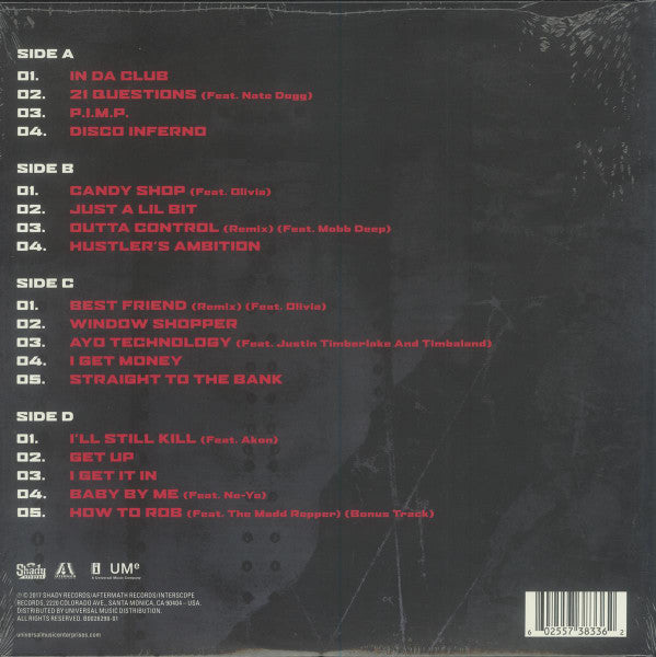 LP X2 50 Cent – Best Of