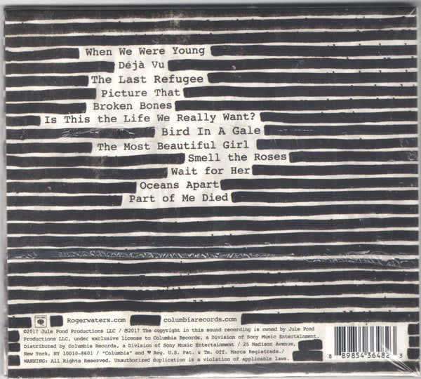 CD Roger Waters – Is This The Life We Really Want?