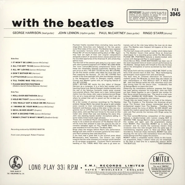 LP The Beatles – With The Beatles