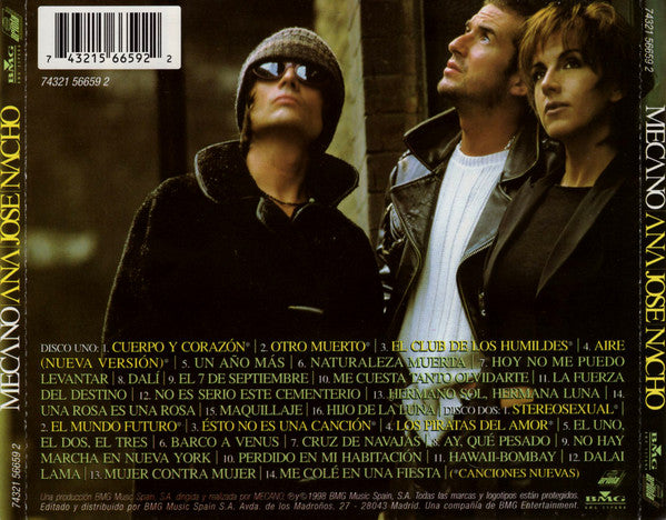 CD X2 Mecano – Ana Jose Nacho