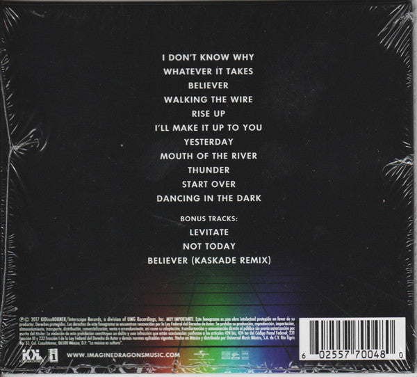 CD Imagine Dragons – Evolve