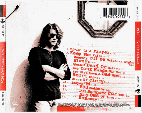 CD Bon Jovi - Cross Road