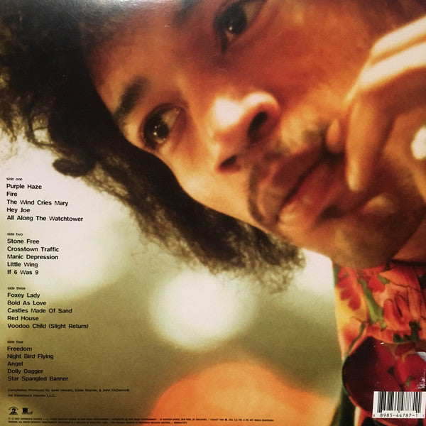 LP X2 Jimi Hendrix ‎– The Best Of Jimi Hendrix