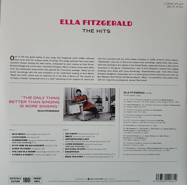 LP Ella Fitzgerald – The Hits