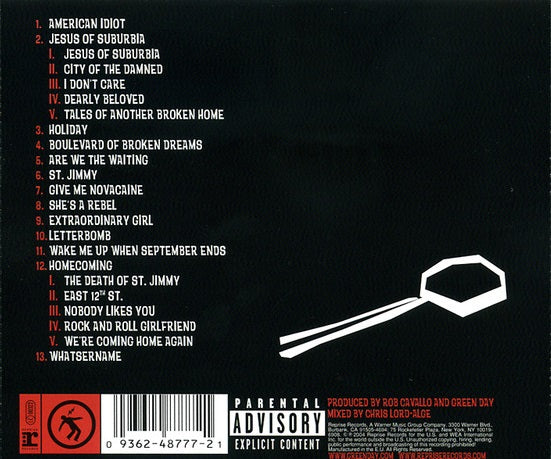 CD Green Day – American Idiot