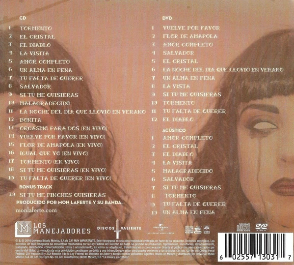 CD + DVD Mon Laferte - Vol 1