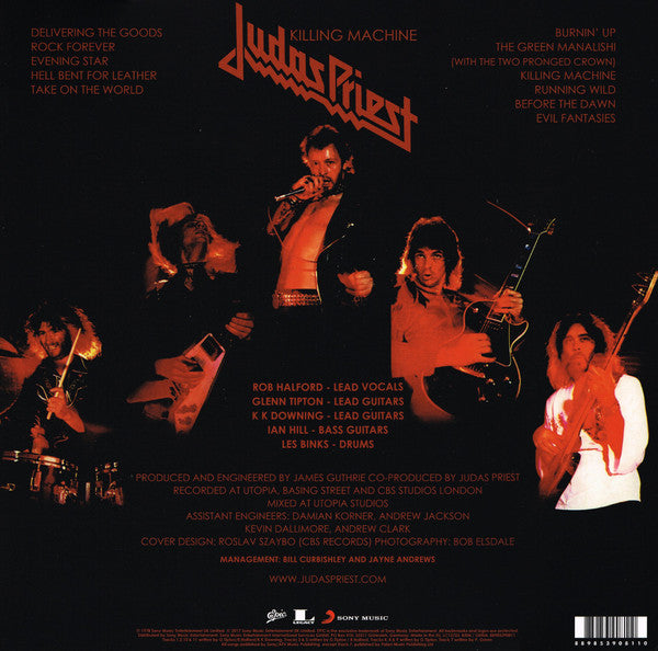 LP Judas Priest ‎– Killing Machine