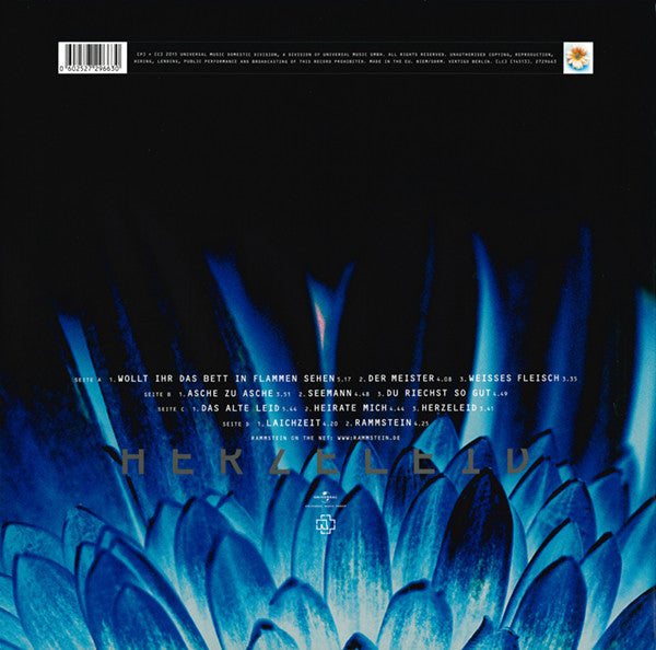 LP X2 Rammstein - Herzeleid