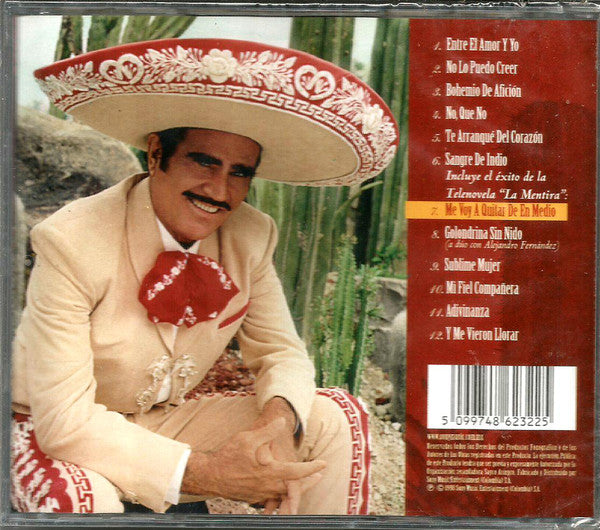 CD Vicente Fernandez – Entre El Amor Y Yo