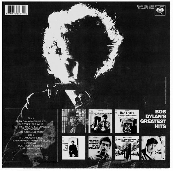 LP Bob Dylan – Bob Dylan's Greatest Hits