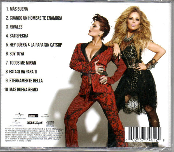 CD Gloria Trevi, Alejandra Guzmán – Versus
