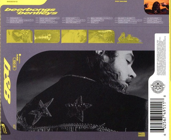 CD Post Malone – Beerbongs & Bentleys