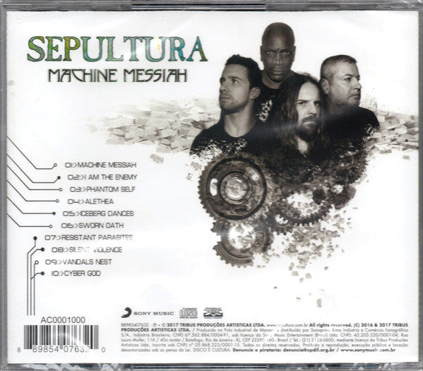 CD Sepultura – Machine Messiah