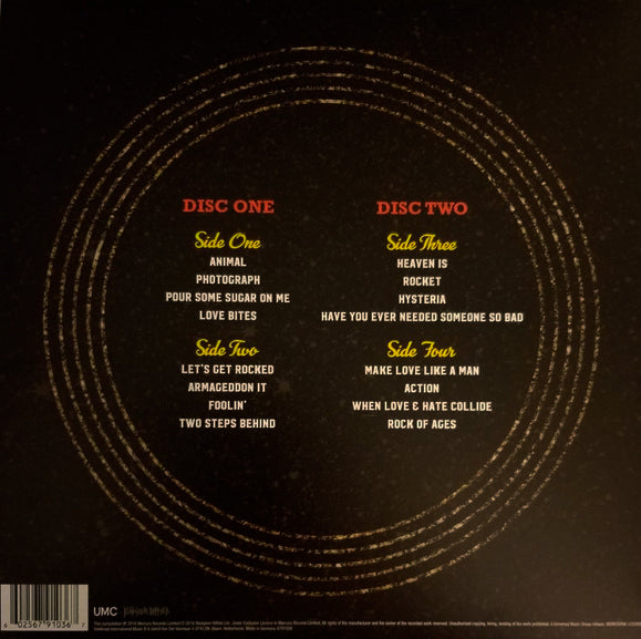 LP X3 Def Leppard – The Story So Far: The Best Of