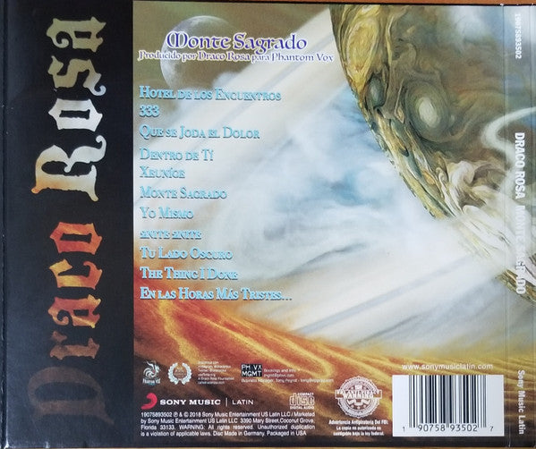 CD Draco Rosa – Monte Sagrado