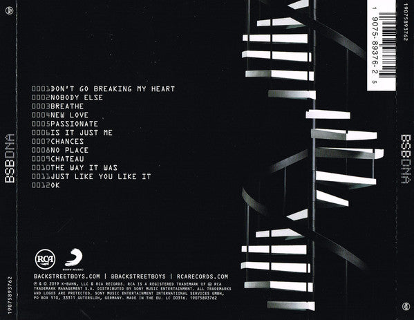 CD Backstreet Boys – DNA