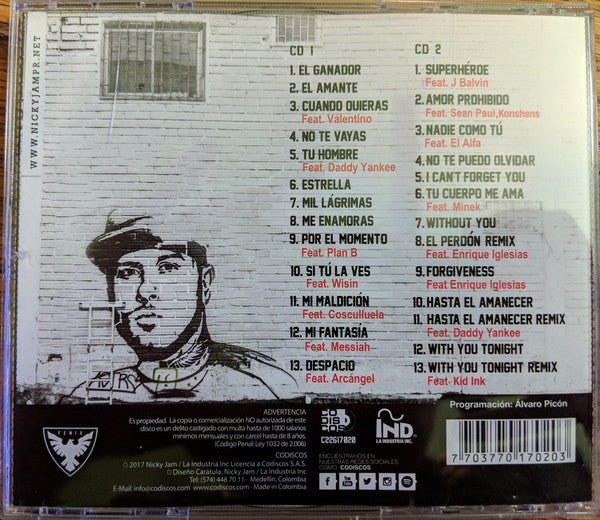 CD Nicky Jam ‎– Fenix