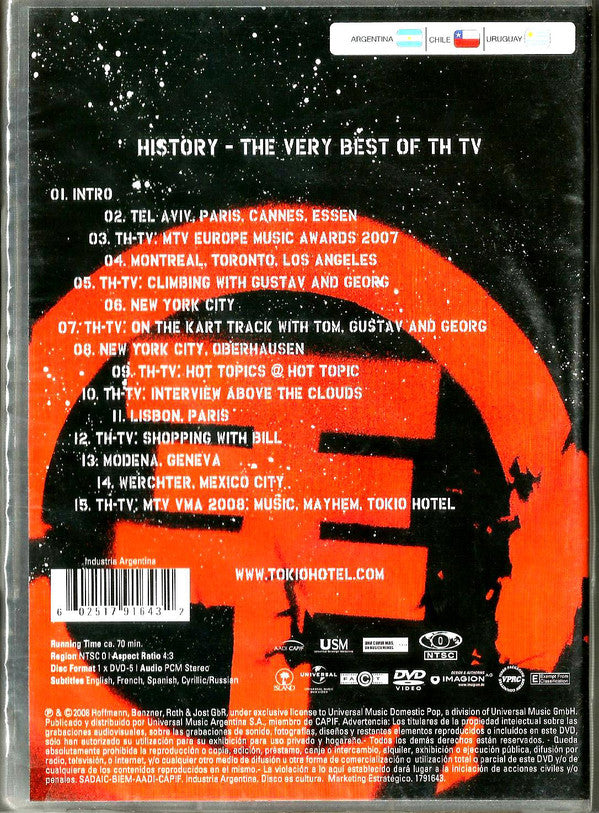DVD Tokio Hotel – Tokio Hotel Tv: Caught On Camera!