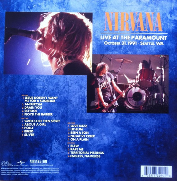 LPX2 Nirvana – Live At The Paramount