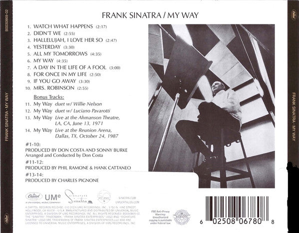 CD Frank Sinatra – My Way